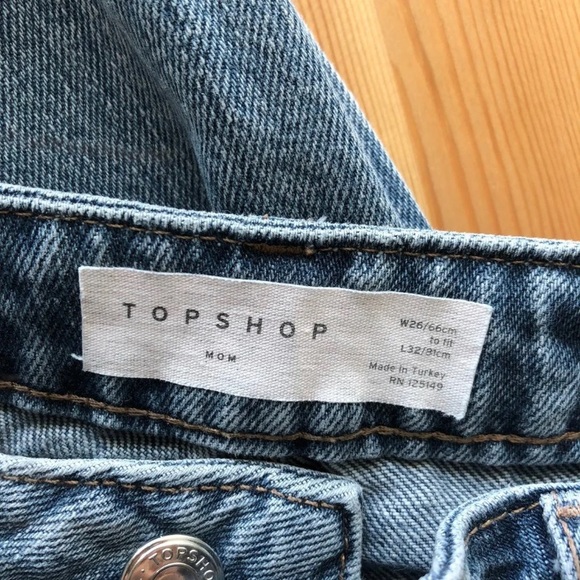 Topshop Denim - Topshop Mom Jeans
